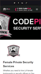 Mobile Screenshot of codepinksecurity.com